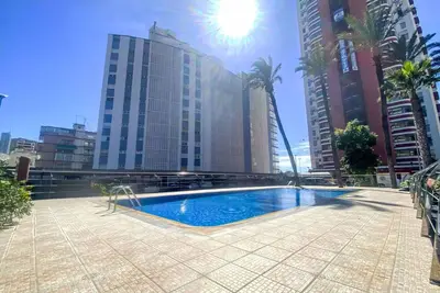 Image de Joli appartement pour 3 personnes avec climatisation, piscine, Tv et parking