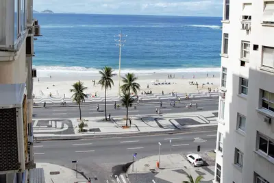 Image de Copacabana 2br de luxe avec vue sur l'océan
