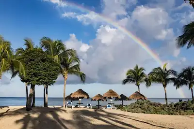 Image de Tarifs d'été réduits! Grand condo, plage privée, piscines chauffées, plongée parfaite