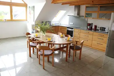 Image de Appartement à l’étage mansardé, 110 m², galerie, Munich à Laim/Hadern