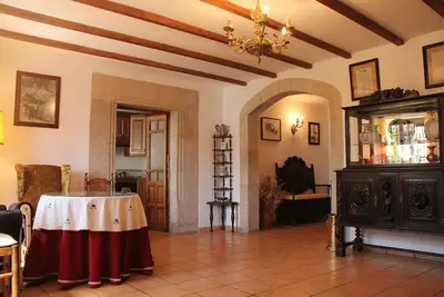 Image de Maison nobiliar S. Xvi dans un tranquille village de montagne.