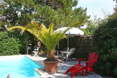 Cap Ferret, château conte de fées, vue bassin, pool, Internet, billard, ping-pong
