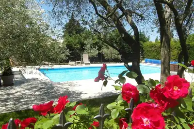 Image de Maison Avec Jardin Et Piscine et son potager bio Vaucluse