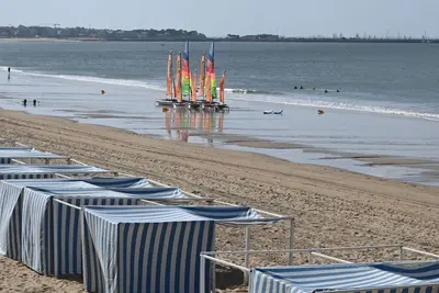 Image de Baie de La Baule - 150 m Mer -Spacieux T3, 73 m2, , 2 terrasses, 2 chambres.