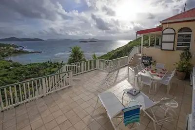 Image de Casa De Suenos a des vues sur les Bvi - Appel Ă tarifs pour les petits partis