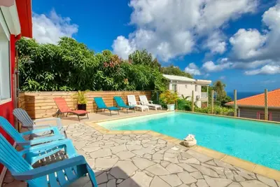 Image de Villa paradyse de standing climatisée, Piscine sainte-luce martinique