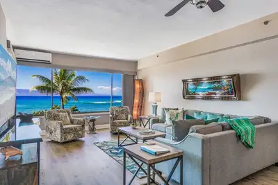 Image de Sands of Kahana, Maui Beachfront, juste rénové / amélioré avec climatisation. Vue imprenable