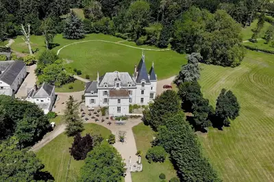 Image de Superbe château dans la magnifique vallée de la Loire, près de Saumur