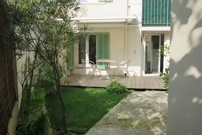 Image de Coquet Studio avec jardin, Cannes centre, Palais des Festivals, climatisation