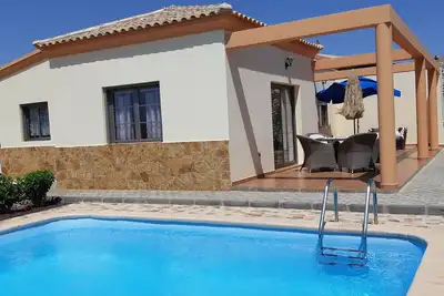 Excl. villa neuve avec herlichen vue mer panoramique sur l'océan Atlantique au large de Costa Calma