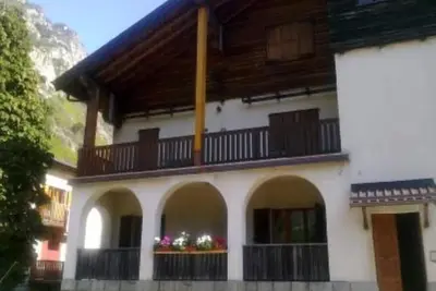 Image de Gaby: Gressoney Valley - Grenier dans une maison avec jardin