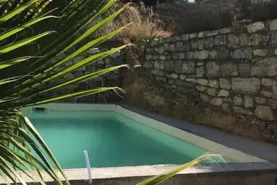 Image de Maison de village avec piscine en corbieres maritimes