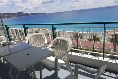 Image de Appartement Promenade des Anglais vue mer, clim, chambre, Parking sécurisé