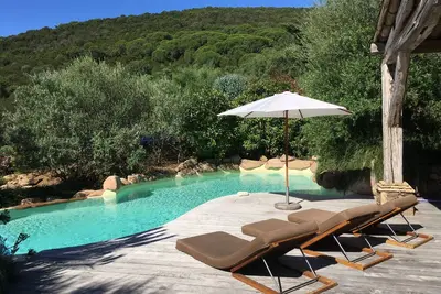 Image de Villa luxe esprit bergerie corse, très belle vue mer proche Palombaggia