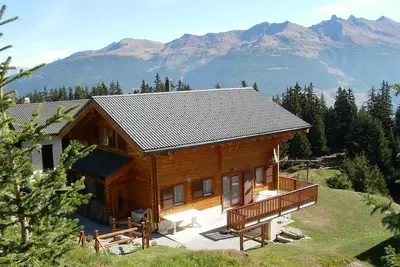 magnifique chalet, calme et ensoleillé