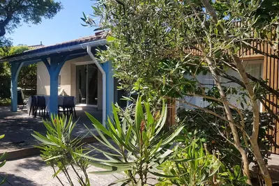 Image de 200 m from Moliets beach, house sleeps 8, 2 terraces, 2 shower rooms, Wi-Fi
