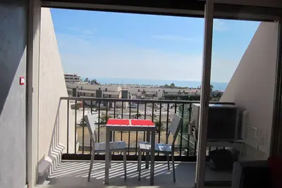 Image de Appartement rénové rénove village naturiste Cap d’Agde, belle vue mer