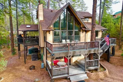 Image de Retraite chalet spacieux, 3 ponts, la faune nouvellement rénovée abondent
