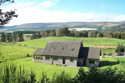 Image de Maison de vacances au nord est de l'Ecosse rurale au Lumsden Aberdeenshire
