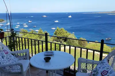 a  seafront apartment with a stunning sea view- Portorondo