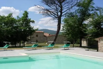 Image de Montemiliano - Charming farmhouse in the Tuscan Hills, panoramic pool