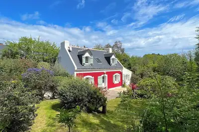 Image de Maison de charme  au dessus de la plage d'Herlin sur la côte Sauvage.