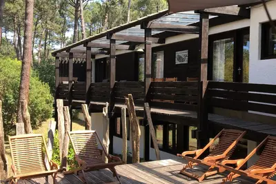 Cap Ferret, Villa in the pine forest, 5 min walk from the beach of the Americans
