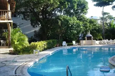 Image de Belle villa avec piscine à quelques pas de la plage et de la ville fermée \\ sécurité privée