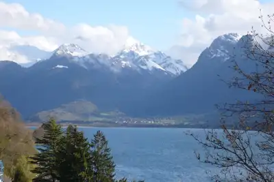 Image de Appartement spacieux au coeur de Talloires. Magnifique vue, 5mn Ă pied du lac