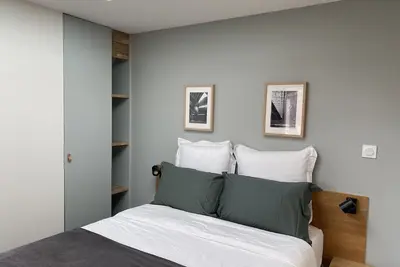 Image de Gîte d’architecte ‘’ le frêne’’ pour 2 personnes, au calme, proche transports.