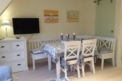 Image de calme appartement en duplex, moderne et lumineux