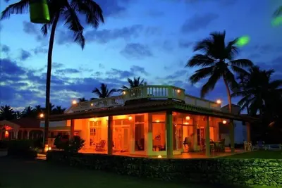 Image de Belle villa en bord de mer sur la baie de Cabarete avec une vue imprenable