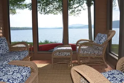 Image de Waterfront Rénové Townhouse Newfound Lac 2 Plages Tennis amarrages 2 Kayaks