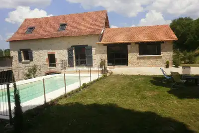 Image de La grange du Mas de Pérou avec piscine privée