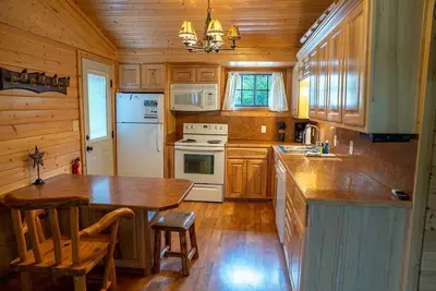 Image de Cool Waters Cabin - Ox Yoke # 7 - Cabine mise à jour le long du lac Fork du Gunnison