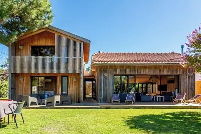 Image de Cap Ferret (Jetée Bélisaire), 6 chambres+dortoir (12/16 couchages) climatisation