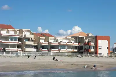 Image de Appart front de mer 4 pers dans résidence de standing piscine parking