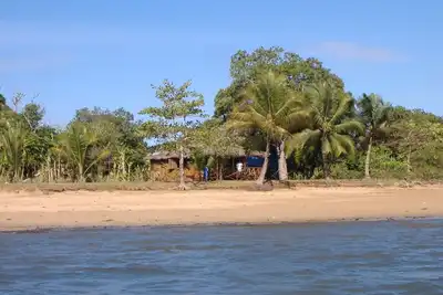 Image de Cabanon de charme pieds dans l'eau au bord d'une plage de cocotiers, vue superbe