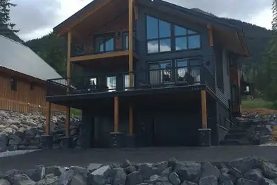 Image de Belle famille Kicking Horse Accueil / Chalet