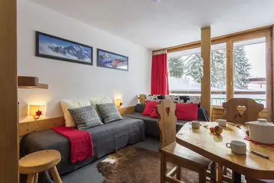 Image de Arcs 1800 Lauzières ❄︎  Duplex sur les pistes ❄︎ 5 pers ❄︎ plein sud  ❄︎ WiFi