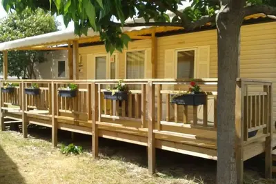 Image de Mobil Home (n° 158)  climatisé grand confort dans camping 4 étoiles