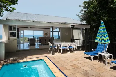 Image de Luxury Beach Home: Magnifiques vues sur la mer, piscine, golf, climatisation, wifi, domaine sécurisé.