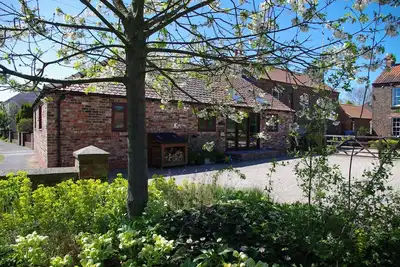 Image de Modern Barn Conversion sur Yorkshire Wolds parfait pour North York Moors & Coast