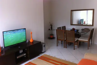 Image de Guarujá - 3 lits. à Pitangueiras, Wi-Fi, 2 places de parking, 10 couchages