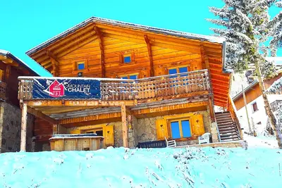 Image de Reserver Chalet de ski Alpe d'Huez Wifi, Sky Tv, bain à remous, sauna, prix par personne
