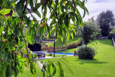 Image de Maison avec piscine au seuil des Picos de Europa