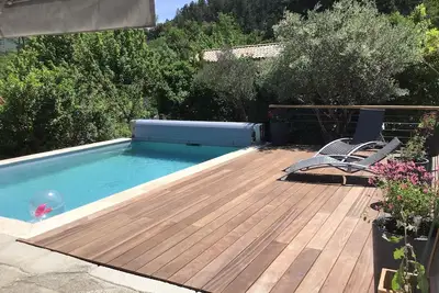 Image de Très belle maison en pierre sud Ardèche piscine privée