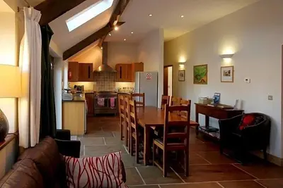 Image de Conversion de grange moderne sur Yorkshire Wolds parfaite pour North York Moors & Coast