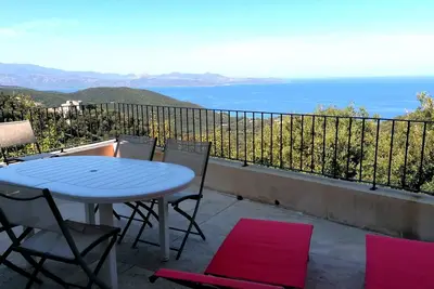 Image de Villa vue panoramique golfe St Florent mer