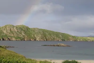 Image de Maison de vacances en bord de mer à Valtos, Uig avec une vue imprenable.